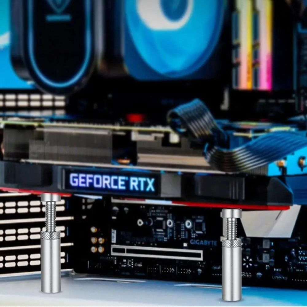Vertical Gpu Bracket - Supporto Regolabile in Alluminio per Scheda