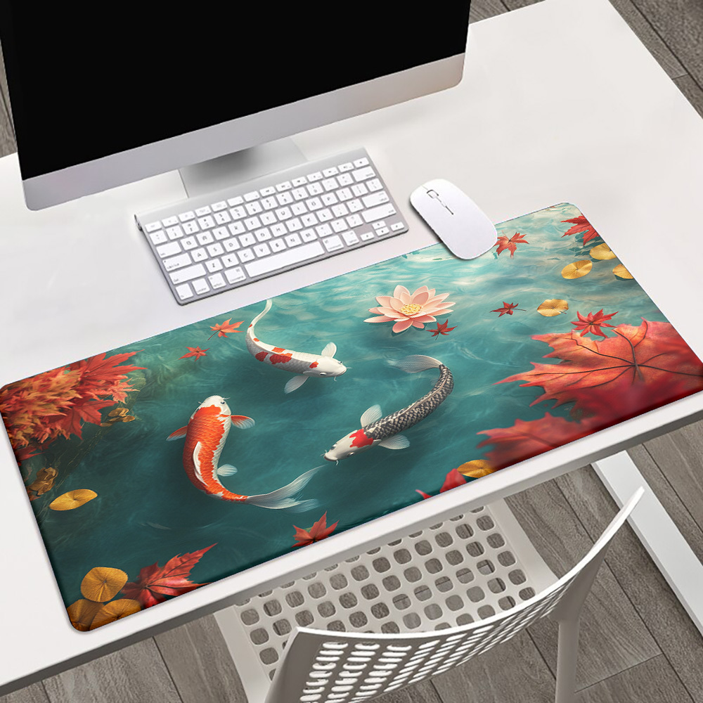 Zen Gaming Accessories - Tappetino da Scrivania Zen Koi Fish