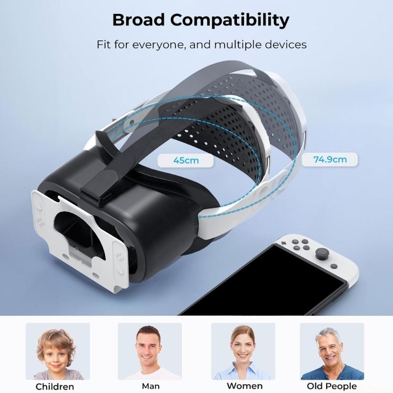 Virtual Gaming Accessories - Cuffie E56B Occhiali per realtà virtuale