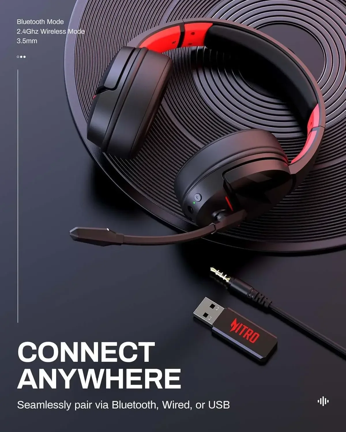 Cuffie wireless Acer K2 Gamer  - Venom Gaming Accessories recensione e prezzo