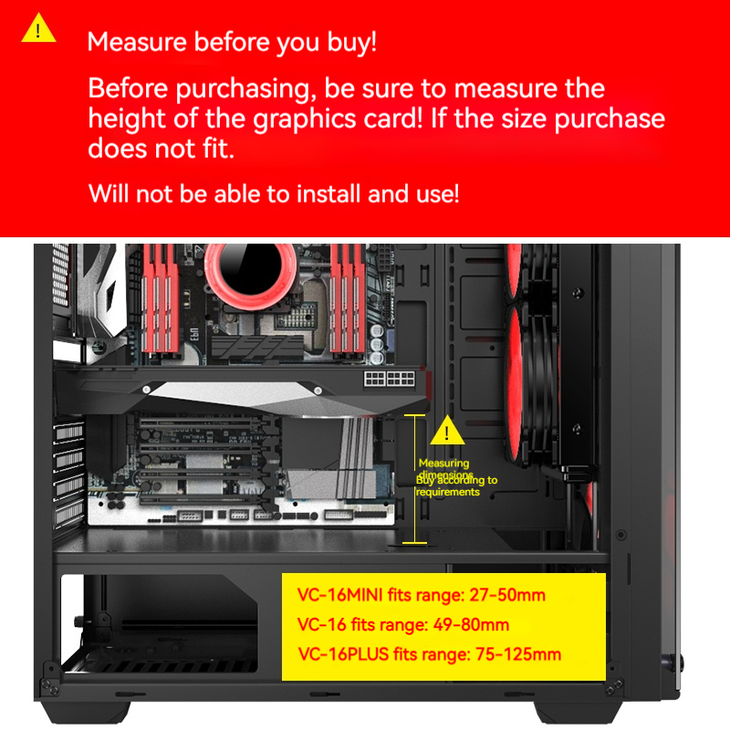 Supporto per Scheda Grafica VC - Vertical Gpu Bracket recensione e prezzo