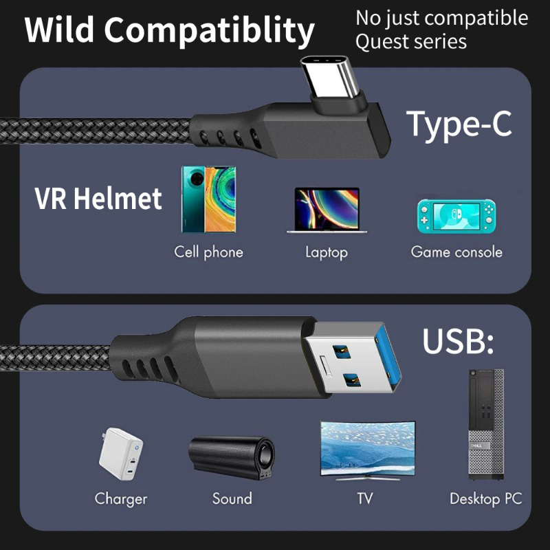 Cavo per occhiali VR per realt - Virtual Gaming Accessories recensione e prezzo