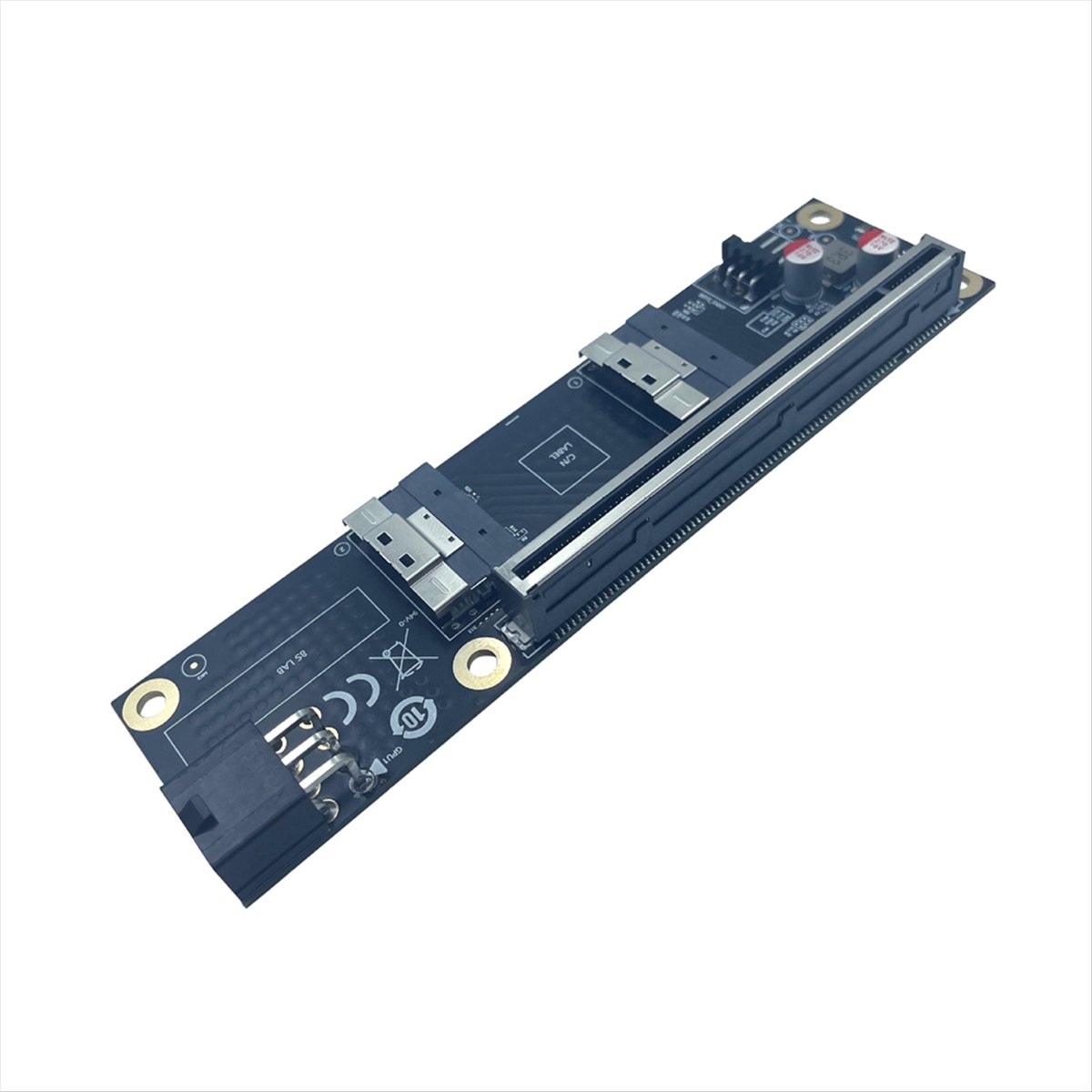 Scheda adattatore PCI-E 4.0 X1 - Vertical Gpu Bracket recensione e prezzo