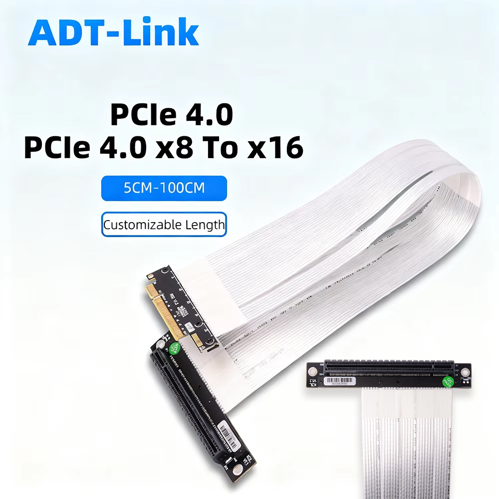 ADT-Link PCIE 4.0 3.0 X8 a X16 - Vertical Gpu Bracket recensione e prezzo