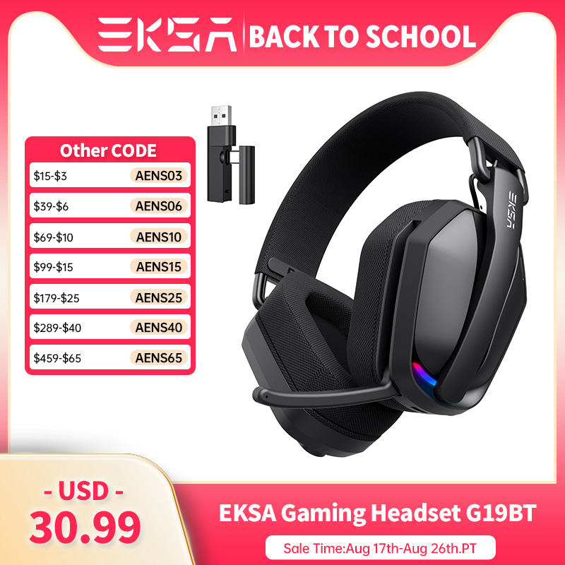 EKSA G19BT Cuffie da gioco wir - Venom Gaming Accessories recensione e prezzo