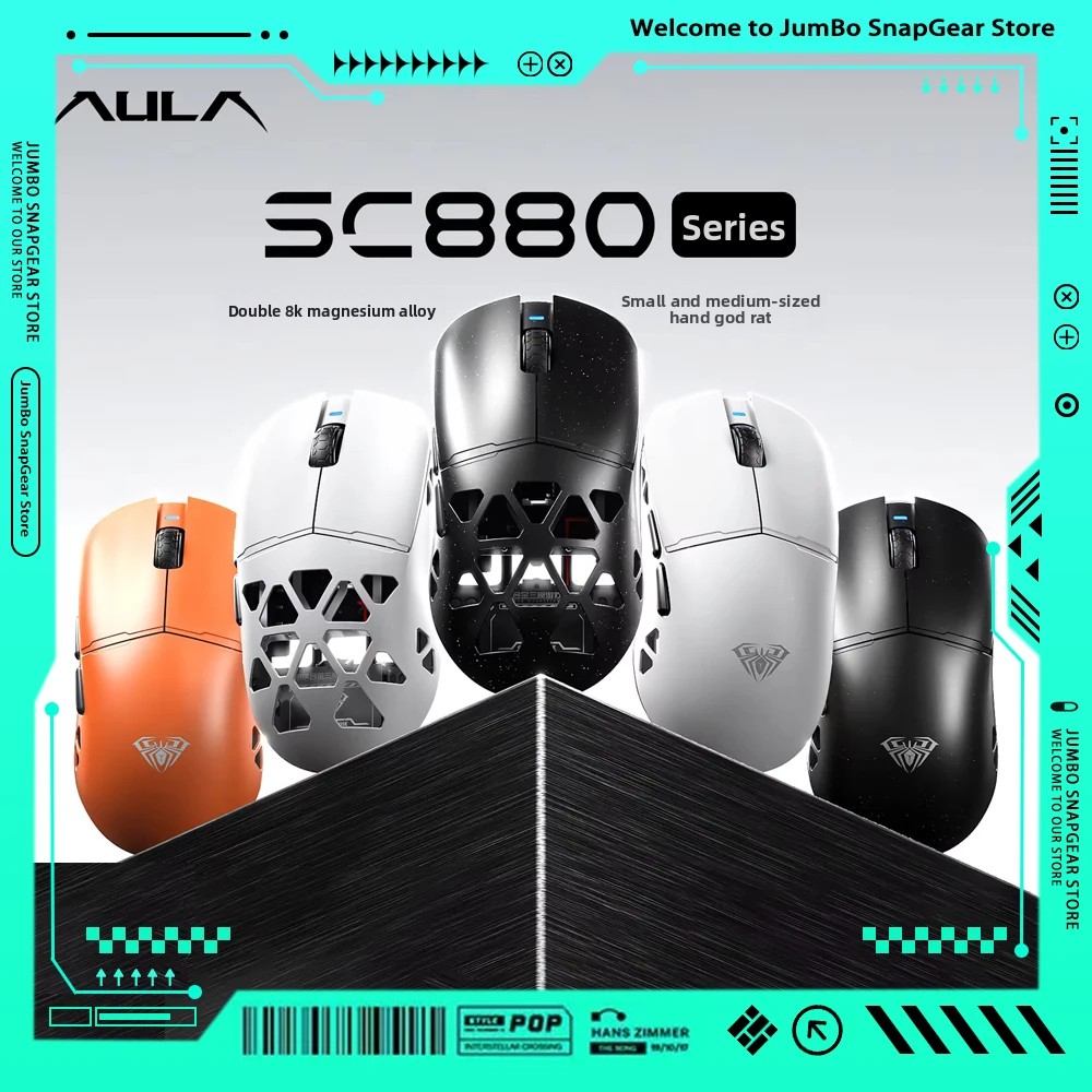 Mouse Wireless AULA SC880 MAX  - Gaming Accessories Razer recensione e prezzo