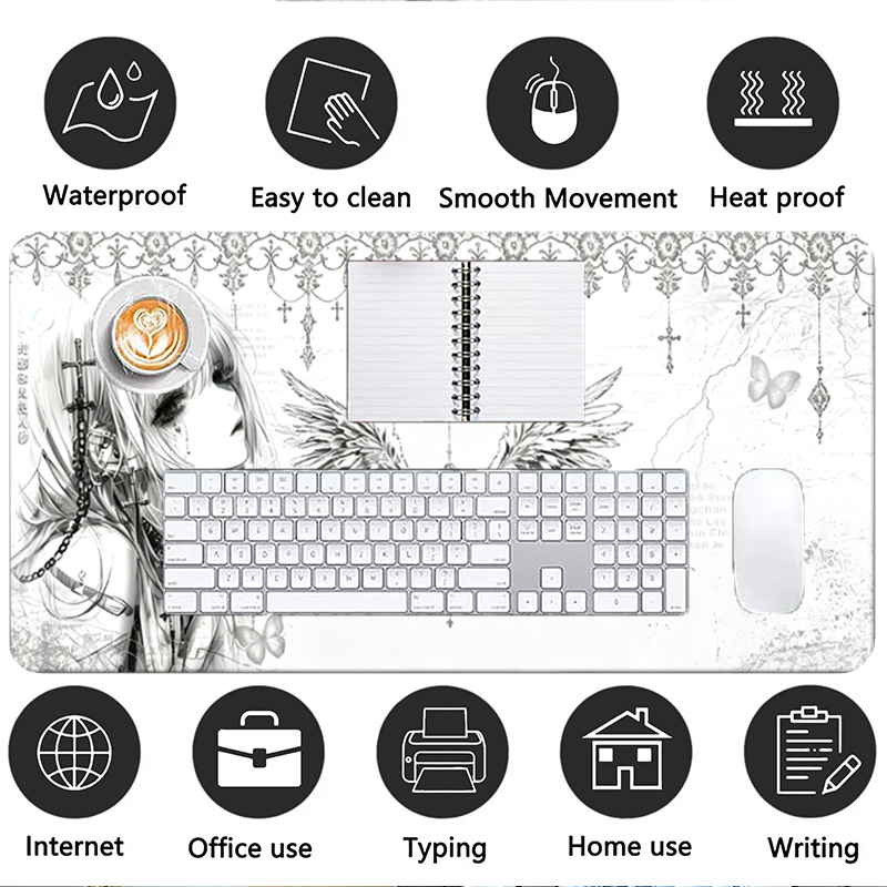 Tappetino per mouse in pelle,  - Gaming Accessories Cheap recensione e prezzo